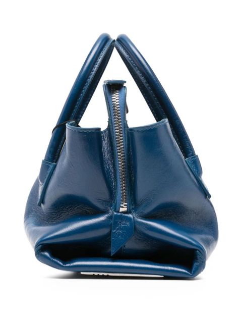 The Attico leather tote bag - Blue