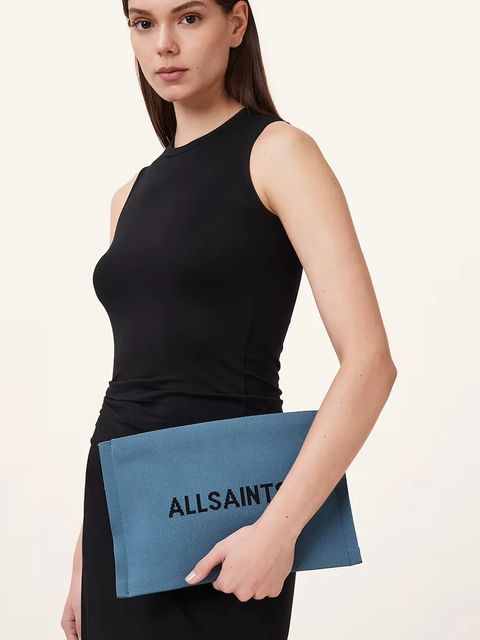 AllSaints kopertówka IZZY kolor niebieski W445XC