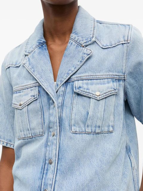 GANNI denim shirt - Blue