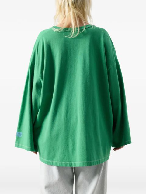 American Vintage Fizvalley long-sleeves crew-neck sweatshirt - Green