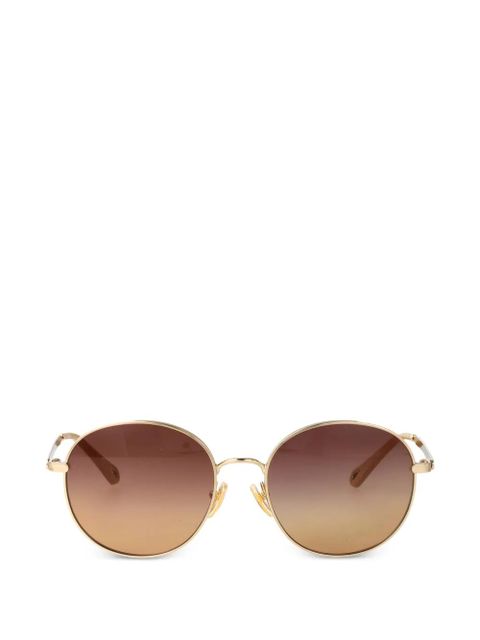 Chloé Eyewear round-frame sunglasses - Gold - zdjęcie produktu nr 1