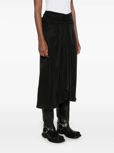 MARANT ÉTOILE Zoan midi skirt - Black