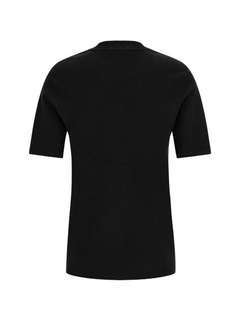 ENTIRE STUDIOS short-sleeved cotton T-shirt - Black - zdjęcie produktu nr 2