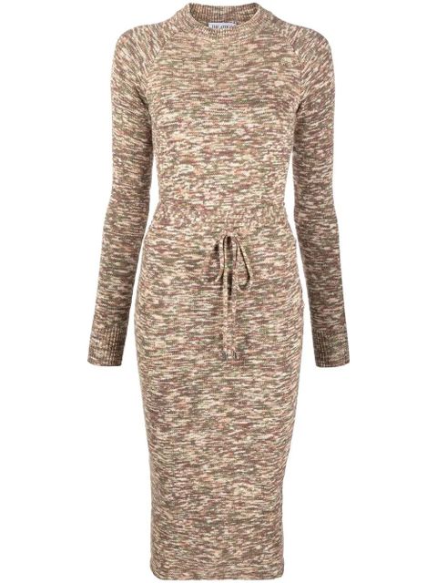 The Attico open-back midi dress - Brown - zdjęcie produktu nr 1