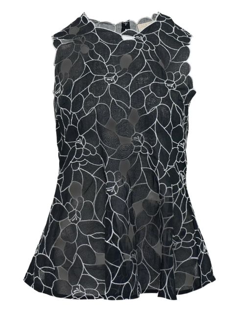 Ulla Johnson Ali floral tank top - White - zdjęcie produktu nr 1