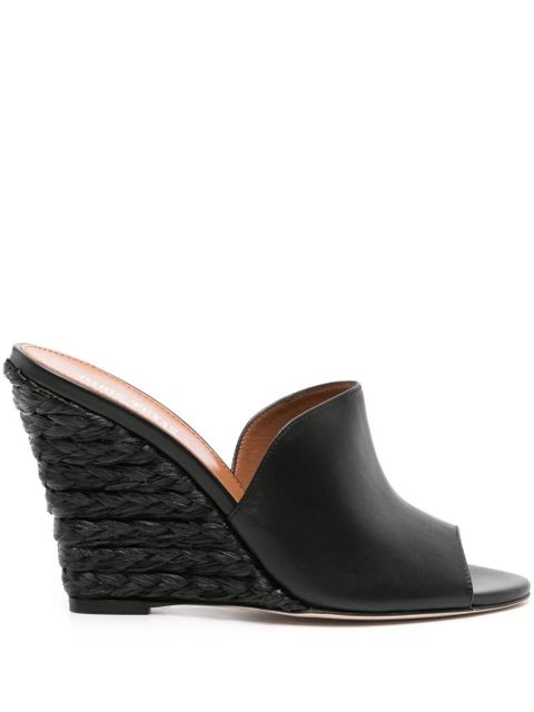 Paris Texas Deia 100mm leather mules - Black - zdjęcie produktu nr 1