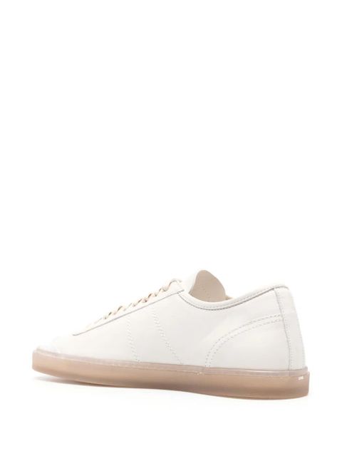 LEMAIRE Linoleum leather sneakers - Neutrals