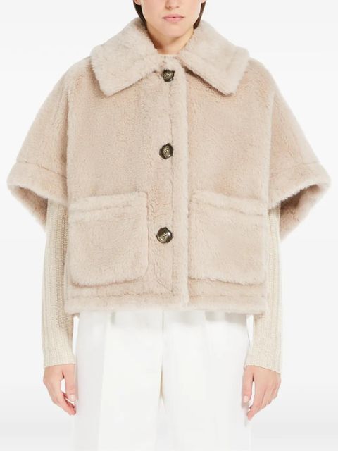 Max Mara Teddy button pocket jacket - Neutrals - zdjęcie produktu nr 2