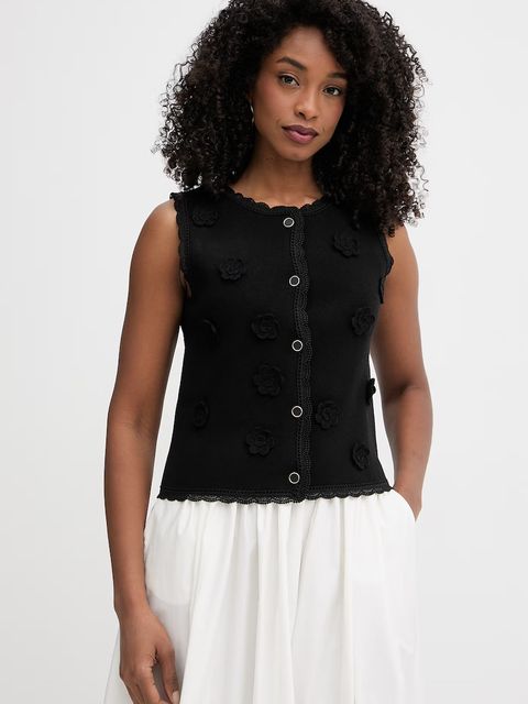 Morgan kamizelka damska z wiskozy - zdjęcie produktu nr 2