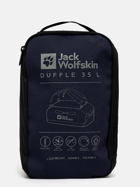Jack Wolfskin torba sportowa All-In Duffle 35 kolor granatowy A62110