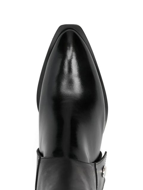 ALOHAS 30mm detachable-panel boots - Black