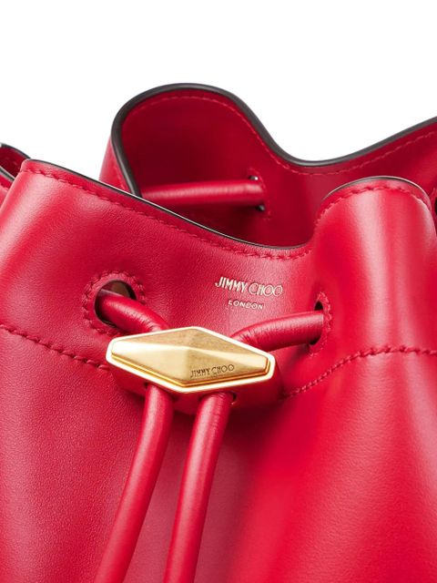 Jimmy Choo medium Cinch bucket bag - Red