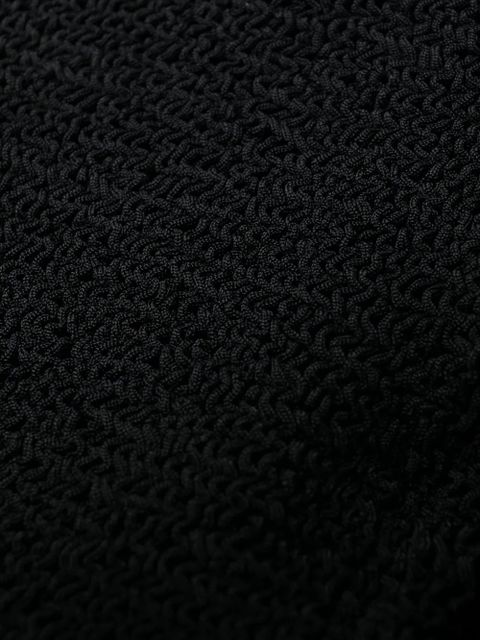 Hunza G Jean crinkled bikini - Black