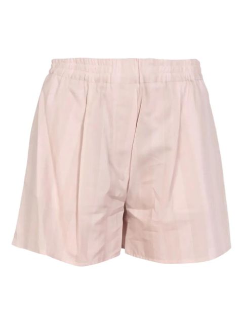Off-White striped-pattern shorts - Pink - zdjęcie produktu nr 1