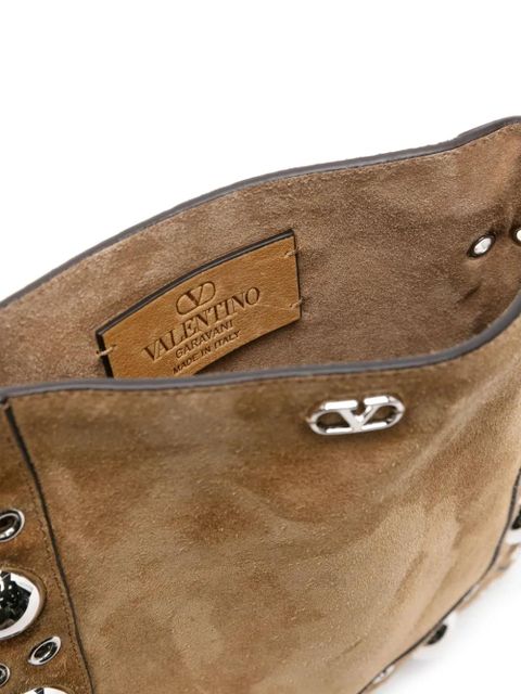 Valentino Garavani small Nellcôte cross body bag - Neutrals