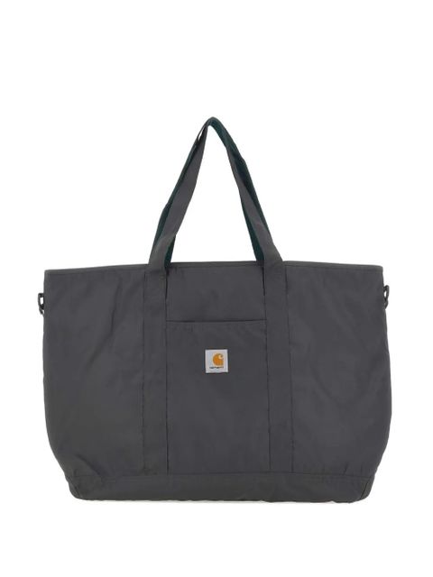Carhartt WIP large logo-patch tote bag - Black - zdjęcie produktu nr 1