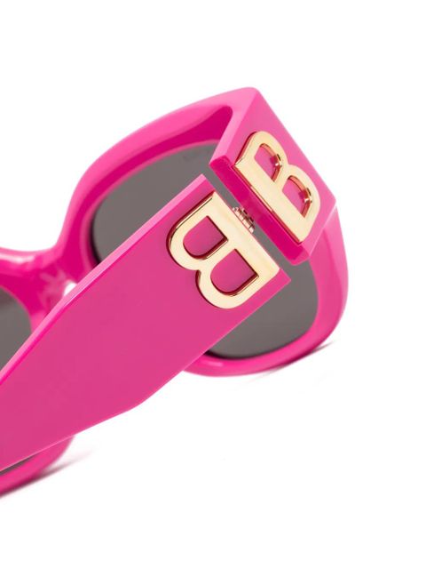 Balenciaga Eyewear butterfly-frame sunglasses - Pink