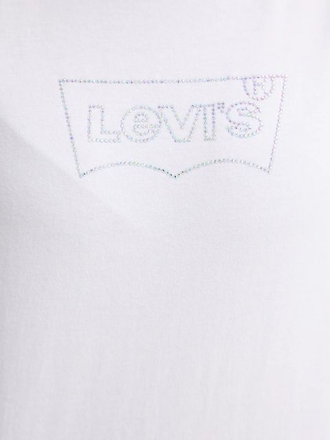 Levi's t-shirt bawełniany damski kolor biały 17369