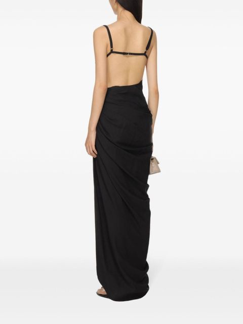 Jacquemus Saudade dress - Black