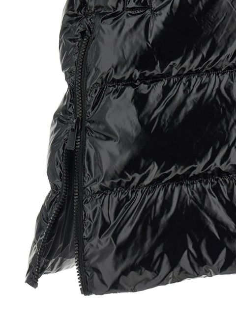 PINKO quilted hooded gilet - Black