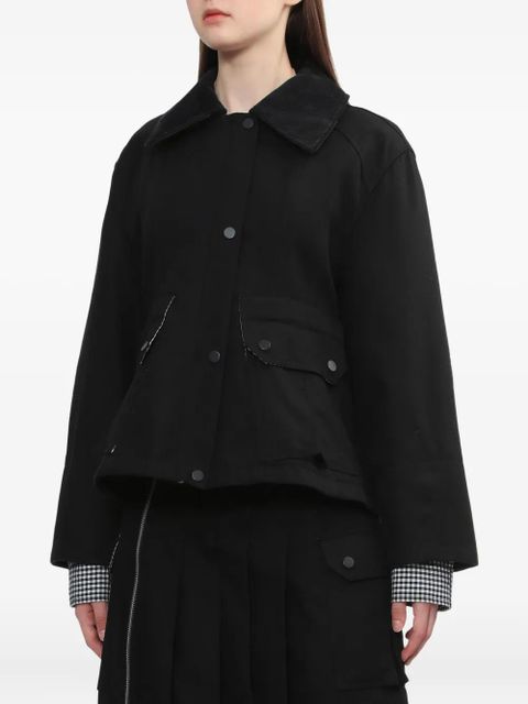 3.1 Phillip Lim Pocket check trim jacket - Black - zdjęcie produktu nr 2