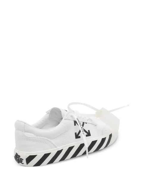 Off-White Arrows-print striped sneakers