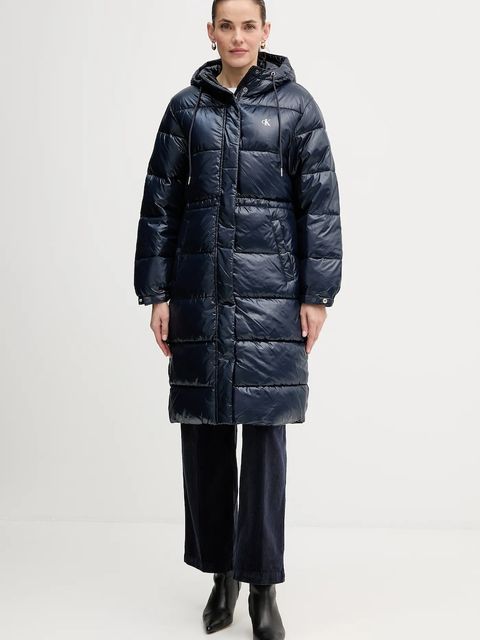 Calvin Klein Jeans kurtka kolor granatowy zimowa LV047D506G - zdjęcie produktu nr 1