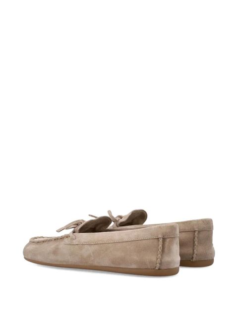 Miu Miu suede loafers - Neutrals