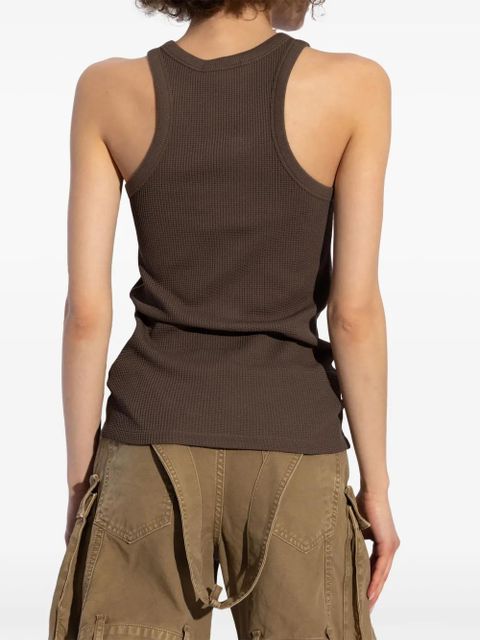 The Attico Logo Top - Brown