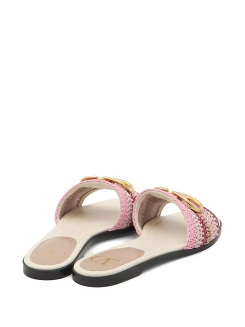 Valentino Garavani VLogo Signature slides - Pink - zdjęcie produktu nr 2