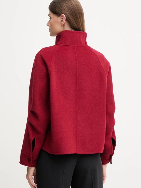 Marc Aurel kurtka z dodatkiem wełny kolor czerwony przejściowa 4474-1000-93348