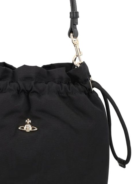 Vivienne Westwood drawstring Orb-motif shoulder bag - Black - zdjęcie produktu nr 2