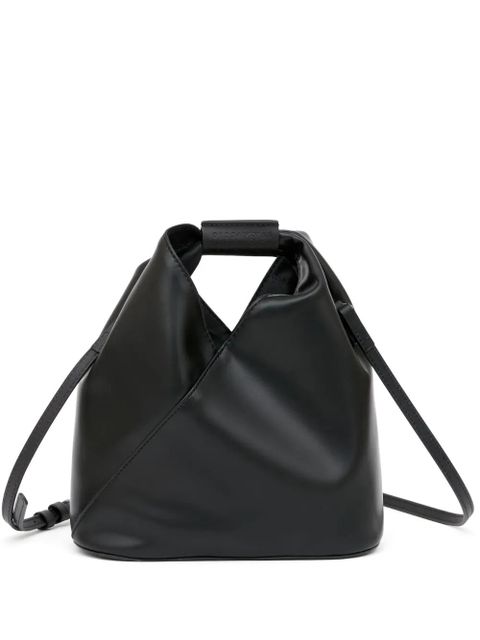 MM6 Maison Margiela Japanese leather tote bag - Black - zdjęcie produktu nr 1