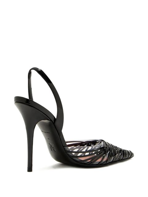 Amina Muaddi Lori pumps - Black