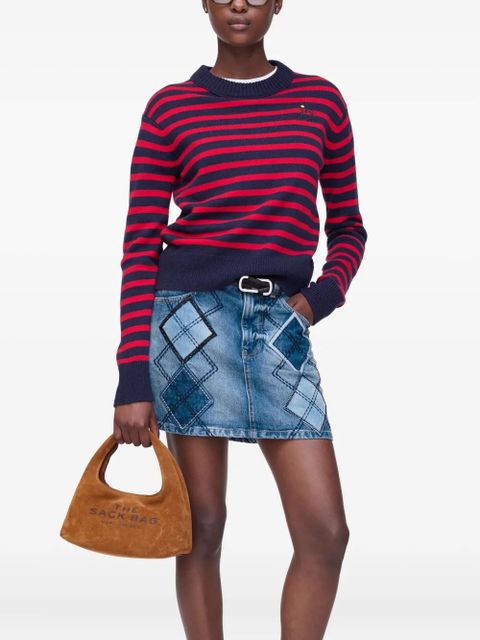 Marc Jacobs The Suede Mini Sack bag - Brown - zdjęcie produktu nr 2