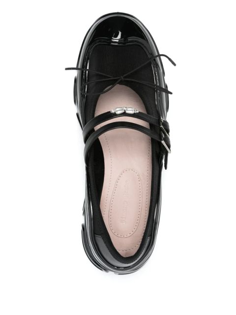 Simone Rocha Tracker ballet flats - Black