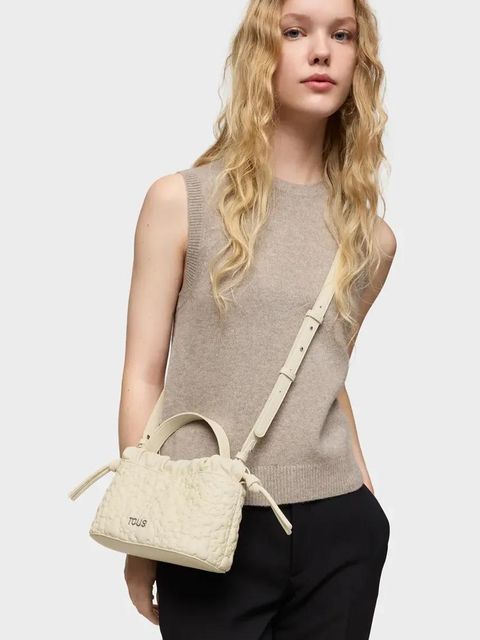 Tous torebka PUFFY BEAR kolor beżowy 2002188101