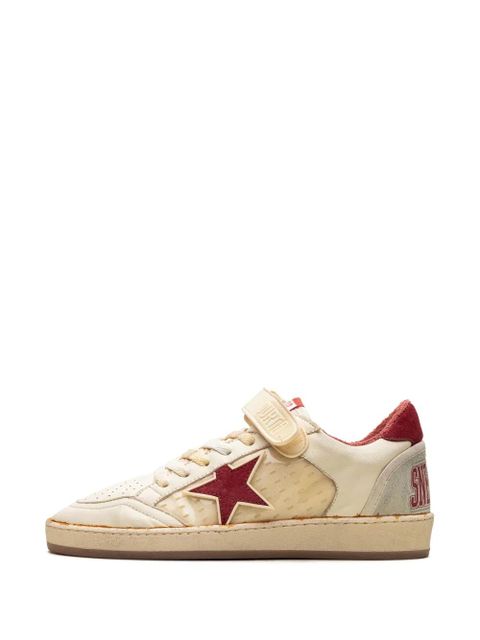 Golden Goose Ball Star "White/Ice/Red" sneakers - Neutrals