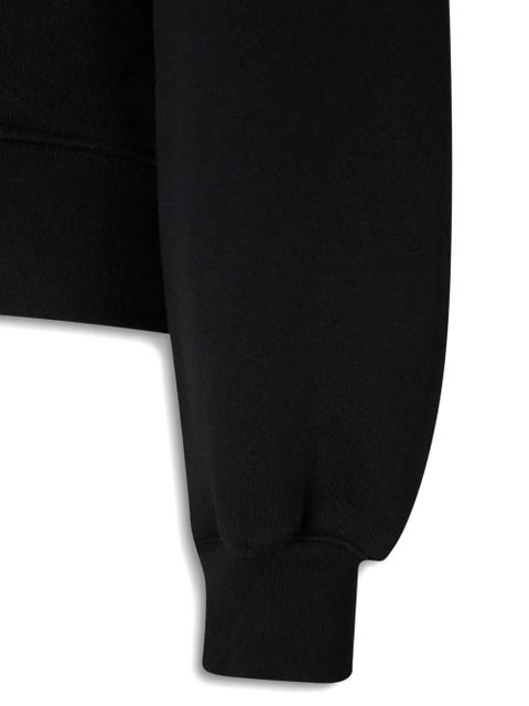 Off-White graphic hooded sweatshirt - Black