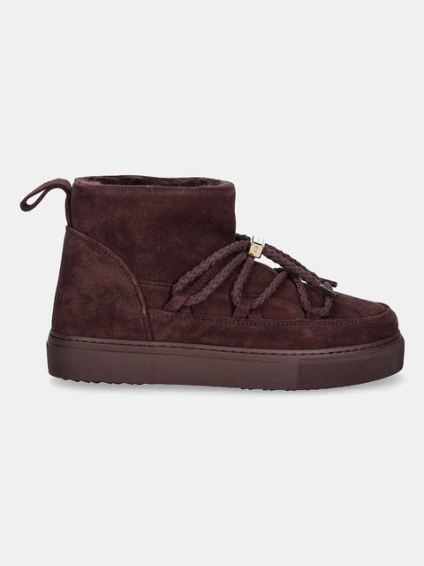 Inuikii śniegowce zamszowe Classic Low kolor bordowy 1001.001.0092.518