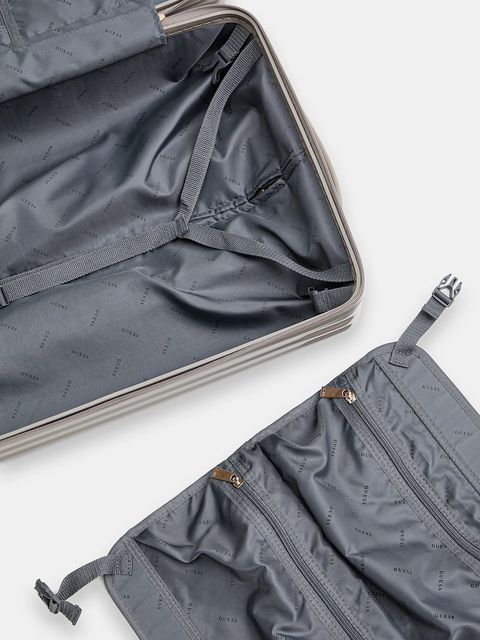 Guess walizka kolor brązowy TWHN96 75983 - zdjęcie produktu nr 2