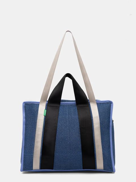 United Colors of Benetton torebka shopper damska pleciona - zdjęcie produktu nr 1