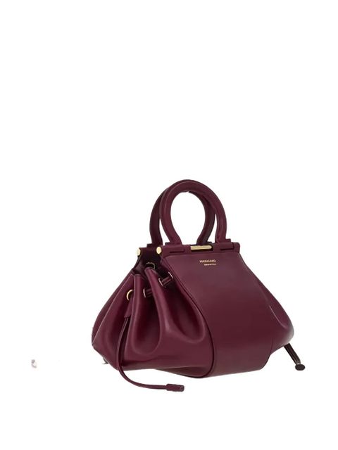 Ferragamo round handle satchel - Red