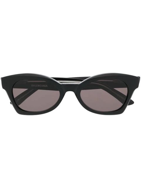 Balenciaga Eyewear logo-print square-frame sunglasses - Black - zdjęcie produktu nr 1