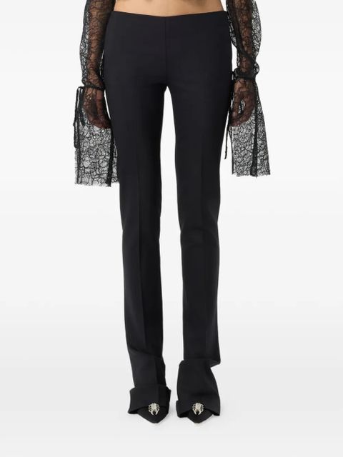 Blumarine flared-hem trousers - Black - zdjęcie produktu nr 2