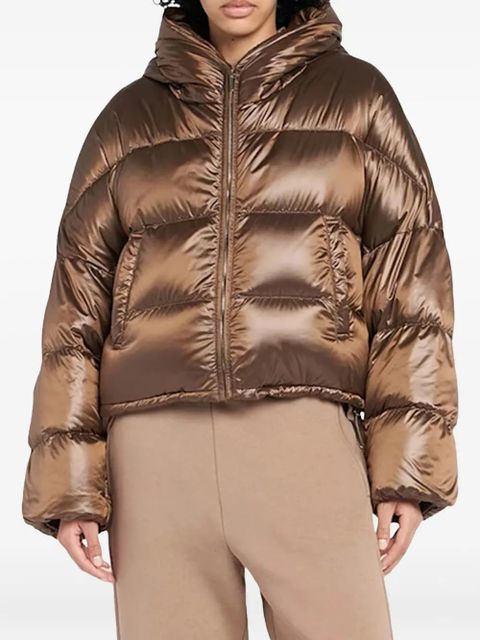 Max Mara hooded puffer jacket - Brown - zdjęcie produktu nr 2