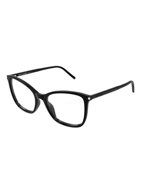 Saint Laurent Eyewear geometric glasses - Black