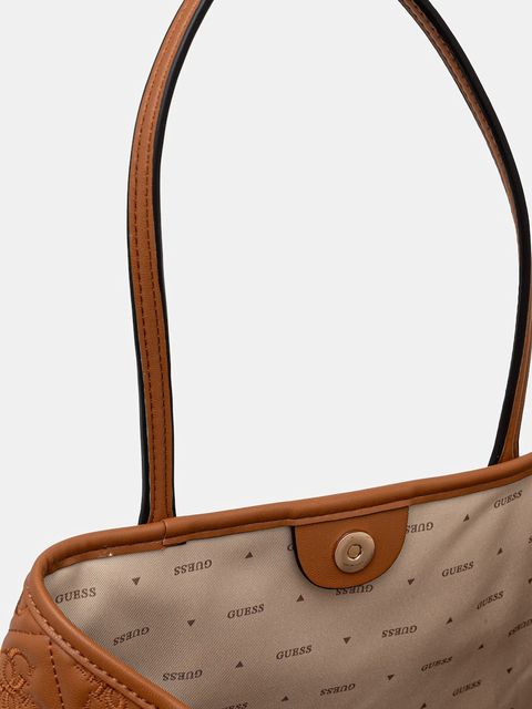Guess torebka ADELASIA kolor brązowy HWQL96 58240