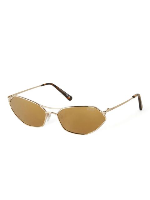 PUCCI cat eye-frame sunglasses - Gold
