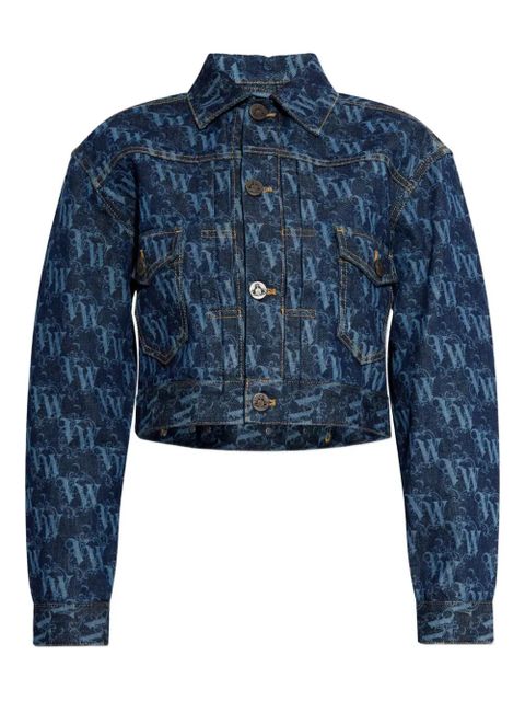Vivienne Westwood buttoned patterned jacket - Blue - zdjęcie produktu nr 1